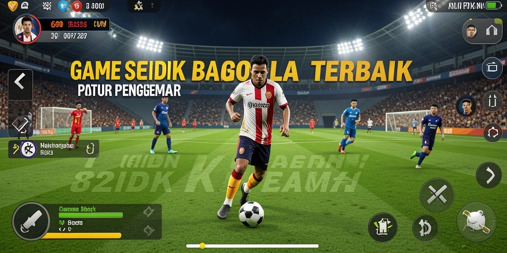 Gameplay menarik dalam 62IDN dengan aksi sepak bola yang seru.