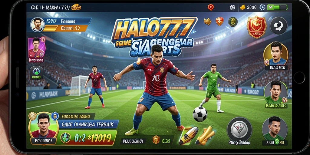 Tampilan menarik gameplay olahraga di HALO777