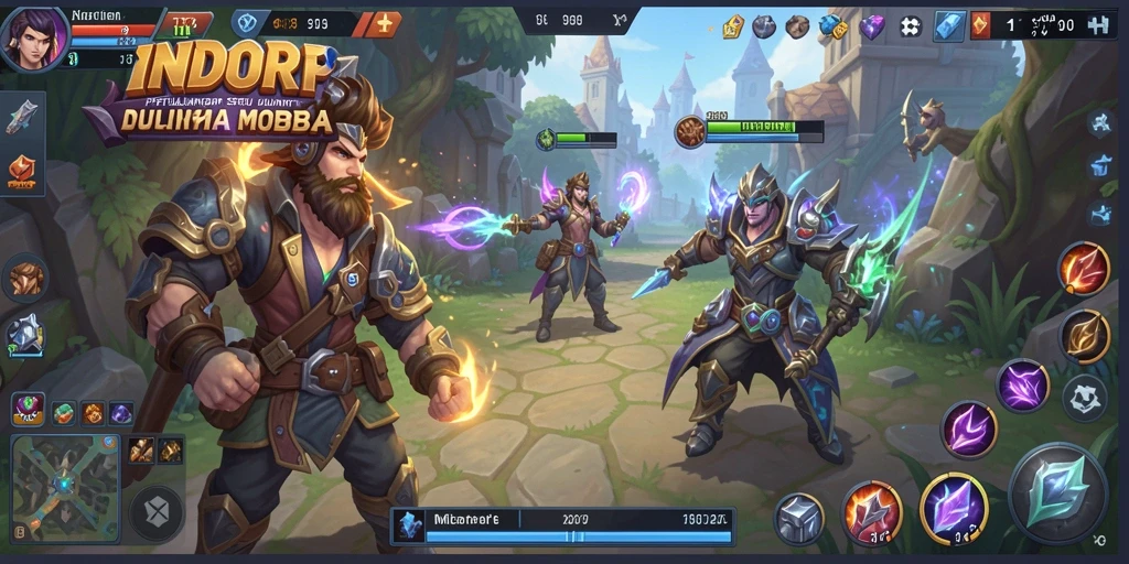 Tangkapan layar gameplay INDORP yang penuh aksi dan strategi mendebarkan.