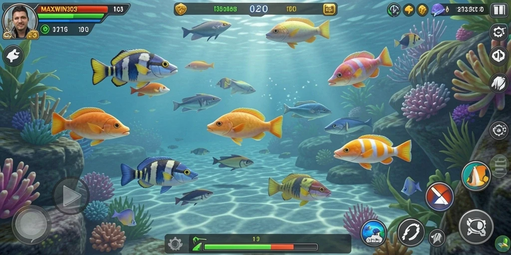 Gameplay seru MAXWIN303 di dunia Tembak Ikan.