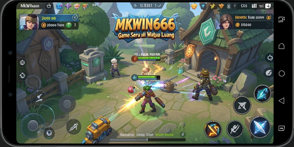 Tangkapan layar gameplay MKWIN666 yang menampilkan keseruan permainan Casual.