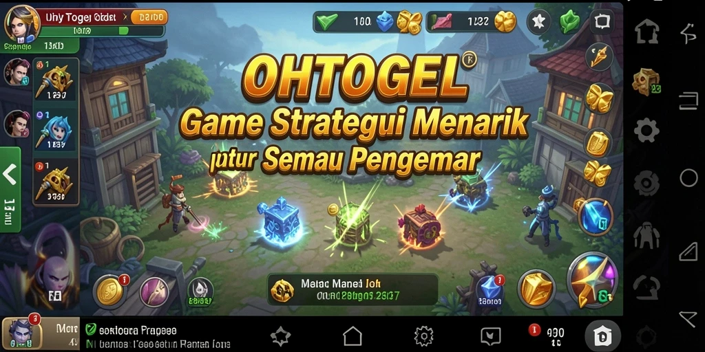 Screenshot gameplay OHTOGEL yang menampilkan aksi strategi seru.