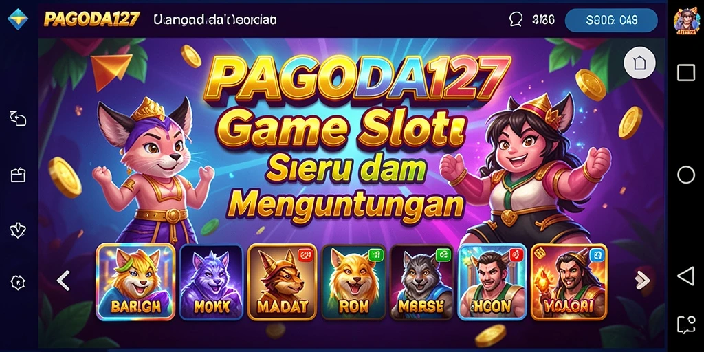 Tampilan menarik dari gameplay slot PAGODA127 yang mengasyikkan.